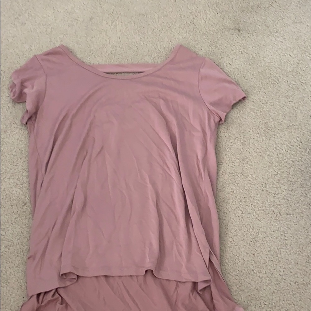 flowey pink blouse